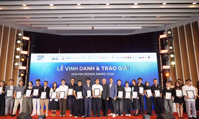 Hoa Mai Design Award 2026 tôn vinh dấu ấn con người trong kỷ nguyên AI