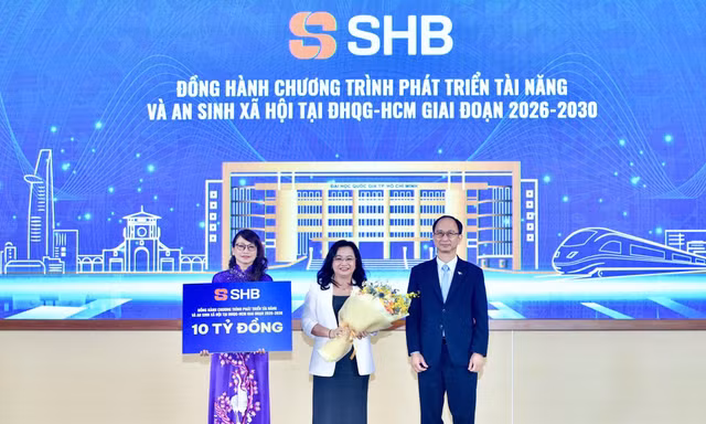SHB đồng hành cùng khát vọng phát triển nhân tài, tự chủ công nghệ Việt Nam