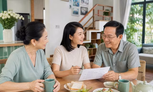 Vietcombank tặng khách hàng 'Sổ Lương Trọn Đời', khuyến khích tích lũy cho gia đình và tương lai