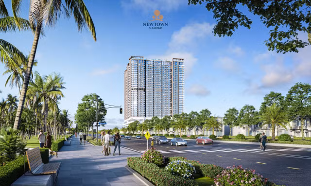 Giải mã sức hút Newtown Diamond: Chuẩn sống all-in-one chinh phục khách thuê cao cấp