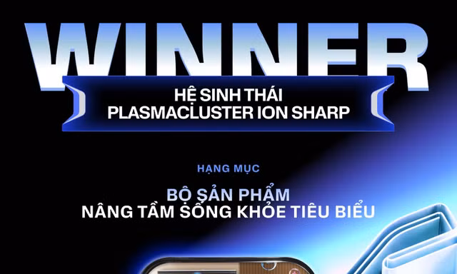 Điều hòa Sharp Airest được vinh danh trong ‘Bộ sản phẩm nâng tầm sống khỏe tiêu biểu’ tại Better Choice Award 2026
