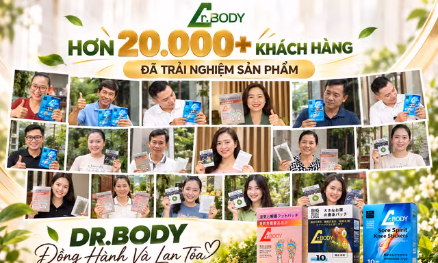 Dr.Body – Thương hiệu phát triển giải pháp “dưỡng thân tâm” tại nhà