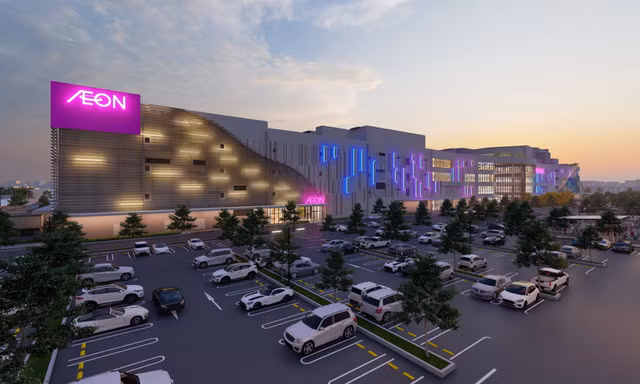 AEON Thanh Hóa trước ngày mở cửa