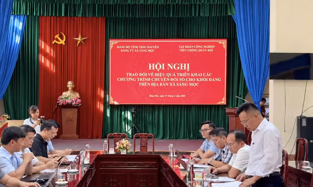Chuyển đổi số trong công tác Đảng Thái Nguyên: Khi triển khai nền tảng mới chỉ là bước đầu