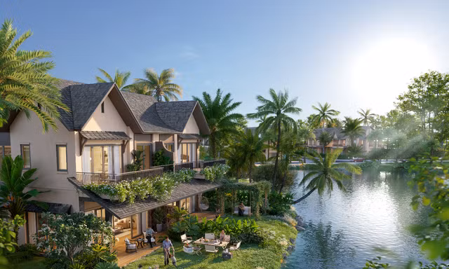 Ecopark ra mắt biệt thự đảo The Palm Island tại đại đô thị xanh lớn nhất miền Trung