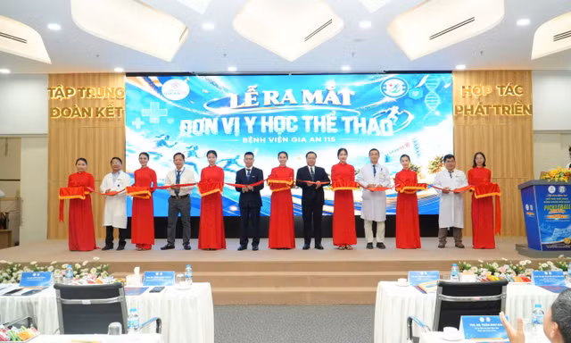 Khu Y tế Kỹ thuật cao ra mắt đơn vị y học thể thao, điều trị chuyên sâu chấn thương và phục hồi vận động