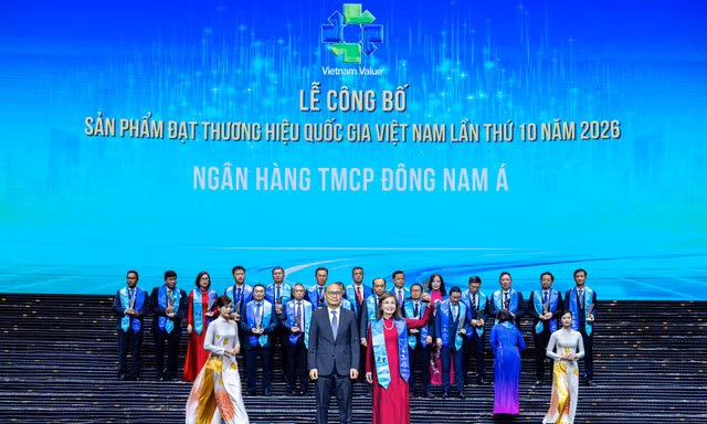 SeABank lần thứ 4 liên tiếp được vinh danh Thương hiệu Quốc gia Việt Nam