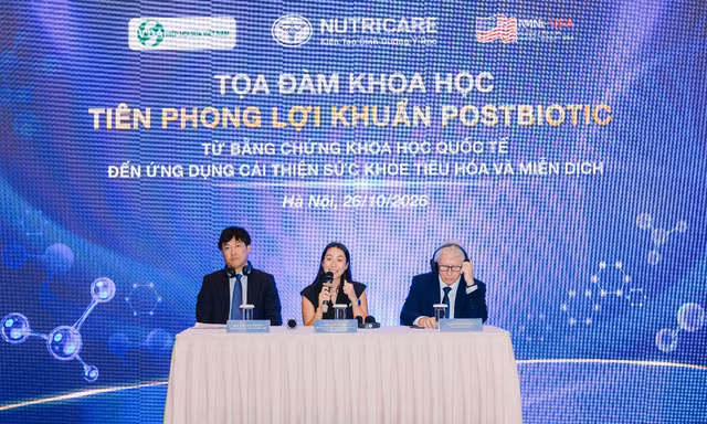 Tọa đàm khoa học về lợi khuẩn Postbiotic, từ bằng chứng khoa học đến cải thiện sức khỏe tiêu hóa và miễn dịch