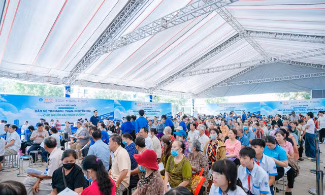 Tầm soát miễn phí, chăm sóc sức khỏe thận và tim mạch cho người bệnh đái tháo đường ở TP.HCM