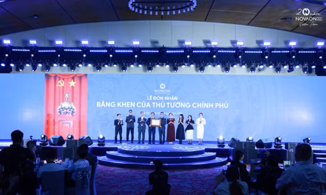 Novaon Group kỷ niệm 20 năm thành lập và đón nhận Bằng khen của Thủ tướng Chính phủ