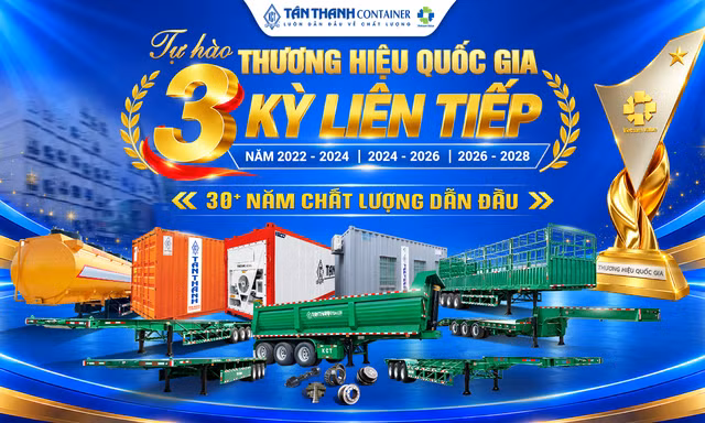 Tân Thanh Container: Hành trình 3 kỳ liên tiếp chinh phục thương hiệu quốc gia Việt Nam (2022 – 2028)