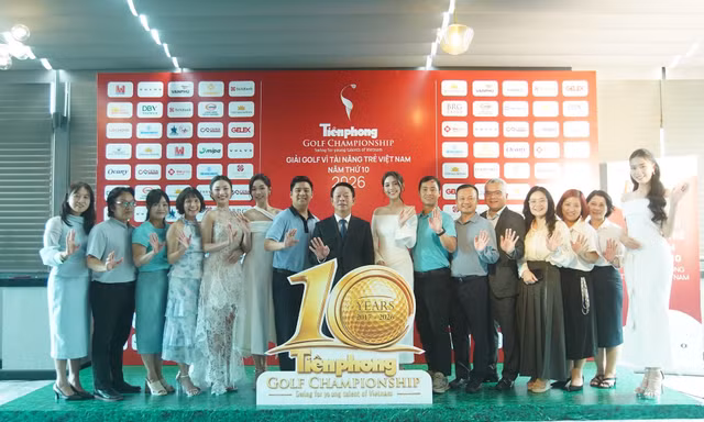 Eurowindow Holding đồng hành cùng giải Golf 'Vì tài năng trẻ Việt Nam' 2026