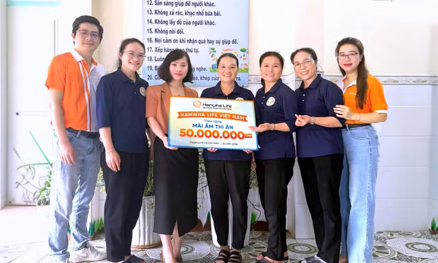 Hanwha Life Việt Nam lan tỏa yêu thương qua nhiều hoạt động vì cộng đồng