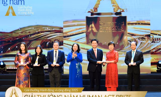 Quỹ Thiện Tâm được vinh danh hạng mục cao nhất trong lễ trao giải thưởng hành động vì cộng đồng 2025