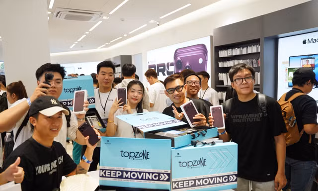 TopZone mở bán iPhone 18 Pro, iPhone 18 Pro Max và AirPods 5
