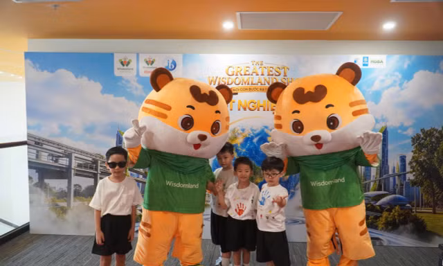 Hệ thống Giáo dục Mầm non Quốc tế Wisdomland World School tổ chức Lễ tốt nghiệp 2026 cho khối lớp Lá
