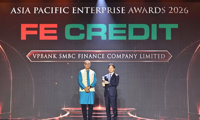 FE CREDIT được vinh danh 'Doanh nghiệp xuất sắc châu Á' tại APEA 2026