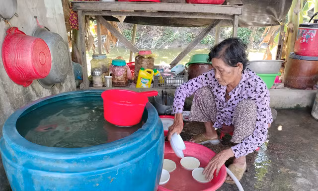 Cà Mau mong sớm có dự án đưa nước sông Hậu về cấp cho dân