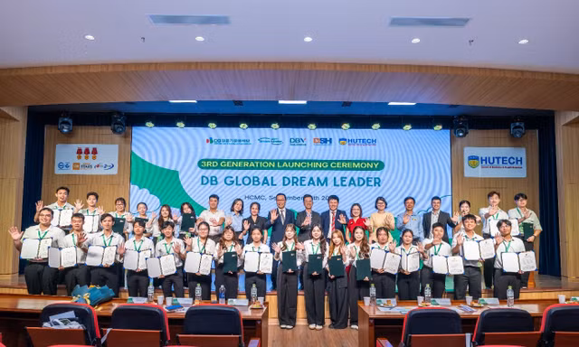 Khởi động Học bổng DB Global Dream Leader Mùa 3 tại Trường Đại học Công nghệ TP.HCM