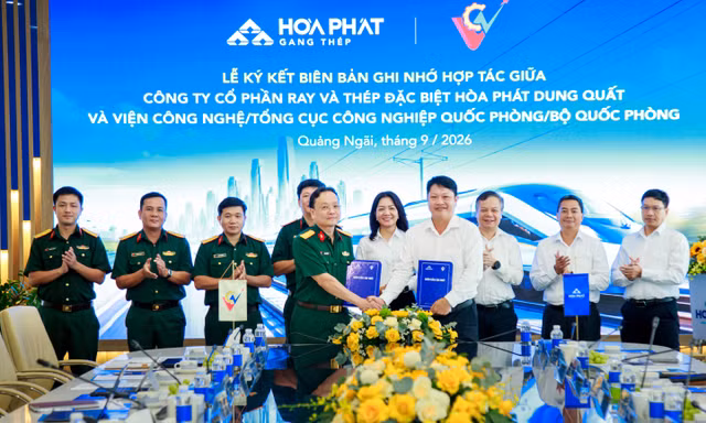 Hòa Phát và Viện Công nghệ hợp tác nghiên cứu làm chủ công nghệ sản xuất ray