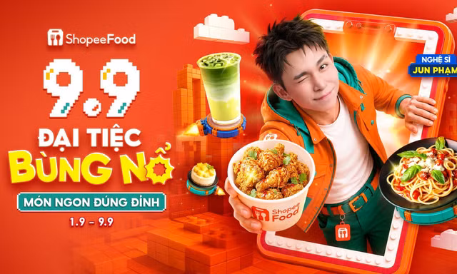 'Sạc' năng lượng cho tháng 9 đầy hứng khởi với ShopeeFood 9.9