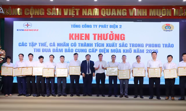 EVNGENCO2 tổng kết công tác đảm bảo cung ứng điện mùa khô 2026