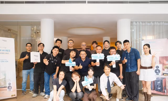 DSpace Audio x Edifier: Workshop mang âm thanh Hi-Fi gần hơn với người dùng và hoạt động xã hội ý nghĩa