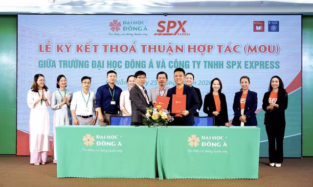 SPX Express cùng Trường Đại học Đông Á ký kết hợp tác chiến lược phát triển nguồn nhân lực logistics