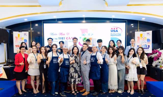 Đầu bếp Việt truyền cảm hứng sáng tạo với thịt gà Mỹ 