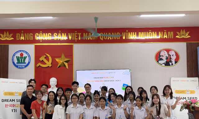 Vatech Việt tổng kết khóa học đầu tiên của chương trình tiếng Hàn Dream Seed tại Thái Nguyên