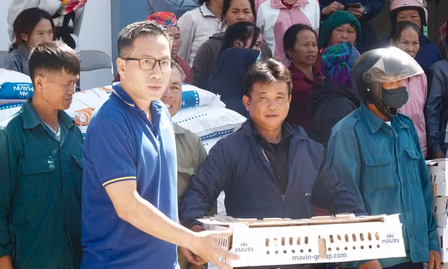 Tập đoàn Mavin trao sinh kế cho người dân Mường Than