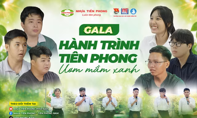 Tiền Phong Nam trao 150 triệu đồng học bổng cho sinh viên Trường Đại học Xây dựng Miền Tây