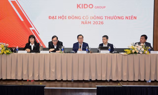 KIDO đặt mục tiêu doanh thu 12.000 tỷ đồng năm 2026