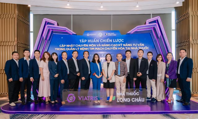 Long Châu 'bắt tay' Viatris Việt Nam nâng cao nhận thức cộng đồng về phòng và quản lý rối loạn lipid máu 
