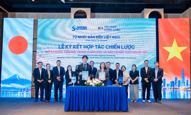 Long Châu hợp lực Santen Nhật Bản, mang các giải pháp nhãn khoa toàn diện đến gần hơn với người Việt