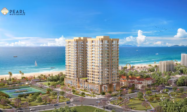 Pearl Residence: Căn hộ ven biển sổ đỏ trao tay, sở hữu lâu dài