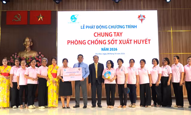 JUMBO VAPE phát động năm thứ 16 phòng chống sốt xuất huyết