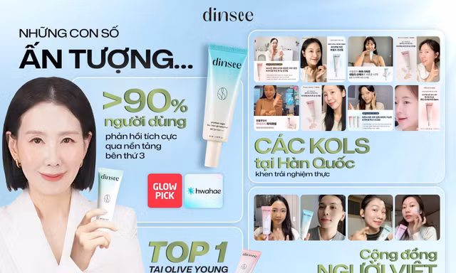 Loại kem chống nắng thuần chay Dinsee nào khiến hội chị em Việt tại Hàn 'đổ xô săn lùng'?