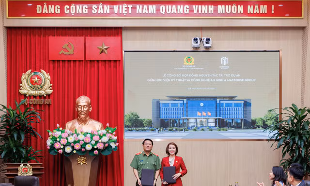 Masterise Group đồng hành cùng Bộ Công an phát triển cơ sở đào tạo của Học viện Kỹ thuật và Công nghệ an ninh