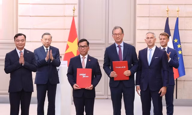 Vietjet và Thales mở rộng hợp tác hàng không công nghệ cao Việt Nam – Pháp