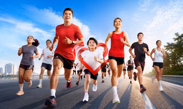Giải marathon Quốc tế Hà Nội Techcombank: Chiến dịch chạy bộ trực tuyến cán mốc quỹ 5 tỷ đồng sau 11 ngày phát động