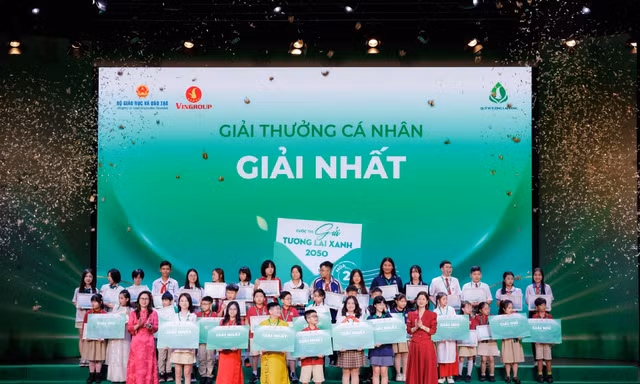 Khởi động Cuộc thi 'Gửi Tương Lai Xanh 2050' mùa 3 với tổng giá trị giải thưởng hơn 2,5 tỷ đồng