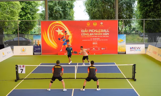 Giải Pickleball CAND phía Nam 2026: Thêm động lực cho phong trào thể thao trong lực lượng