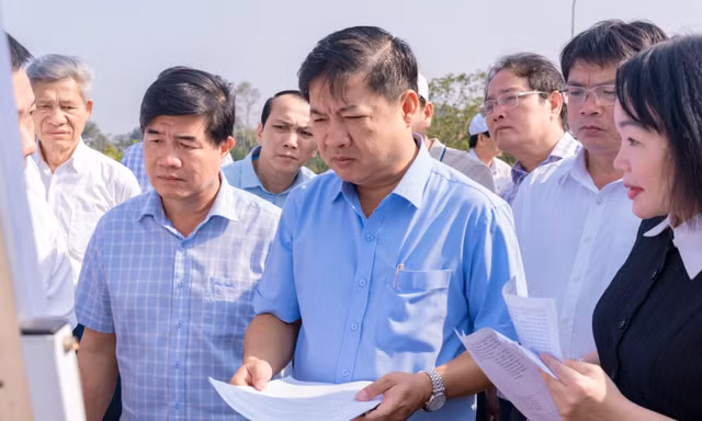 Bí thư Tỉnh ủy Đắk Lắk kiểm tra, thúc đẩy tiến độ các dự án, công trình trọng điểm 