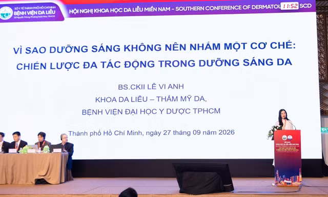 Bộ đôi sản phẩm của Dērmyxis được giới thiệu tại Hội nghị Da liễu Miền Nam 2026