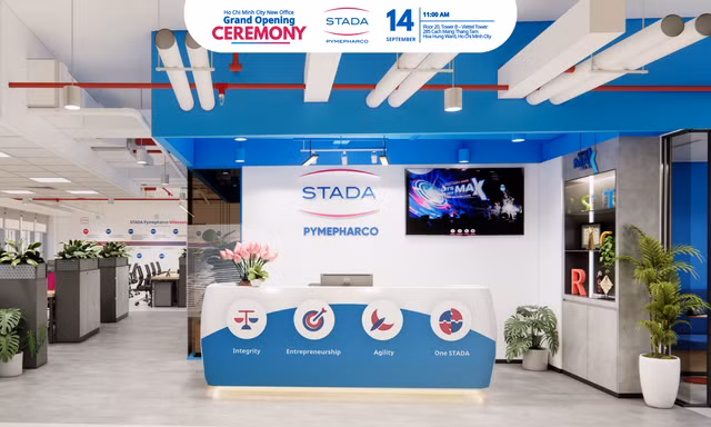 STADA Pymepharco khai trương văn phòng mới tại TP.HCM