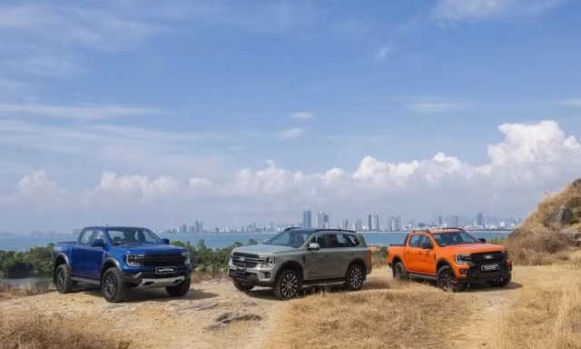 Khám phá 7 thử thách địa hình cùng Ford Ranger Raptor, Wildtrak và Everest tại PVOIL VOC 2026