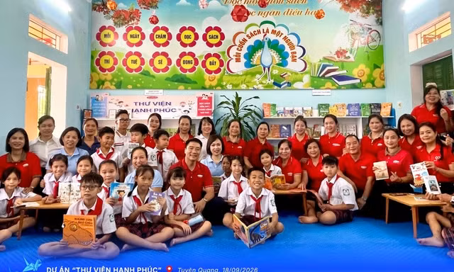 Thư viện Hạnh phúc - Hành trình gieo mầm tri thức của Daiichi Life Việt Nam