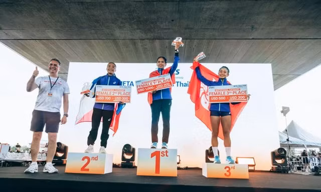 Phía sau đôi giày giúp nhà vô địch Việt Nam bứt phá tại META : Time : Trials Thailand 2026