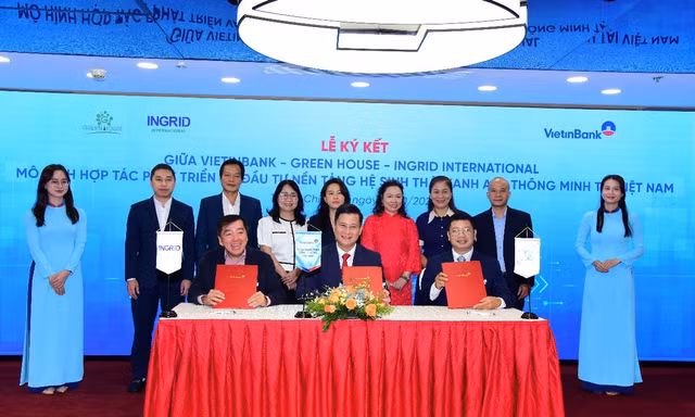 VietinBank bắt tay GreenHouse và Ingrid International: Thúc đẩy hệ sinh thái xanh AI và chuyển đổi số toàn diện
